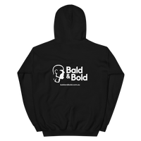 Bald & Bold Black Hoodie